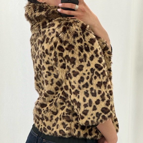Y2K leopard print coat - Picture 3 of 4